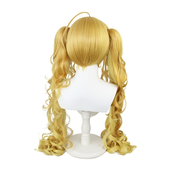 King Pesticide Angela Time Journey cos Wig Manga Jk Girl Double Ponytail Wavy Wi - Picture 2 of 4